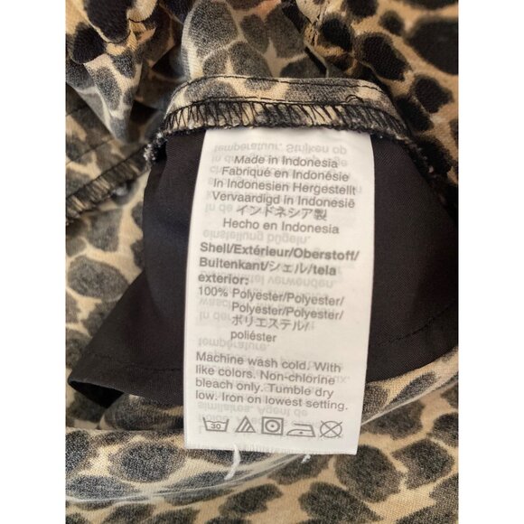 J.Crew Womens Leopard Print Elastic Waist Tapered Jamie Pants Size 2 - Picture 5 of 5